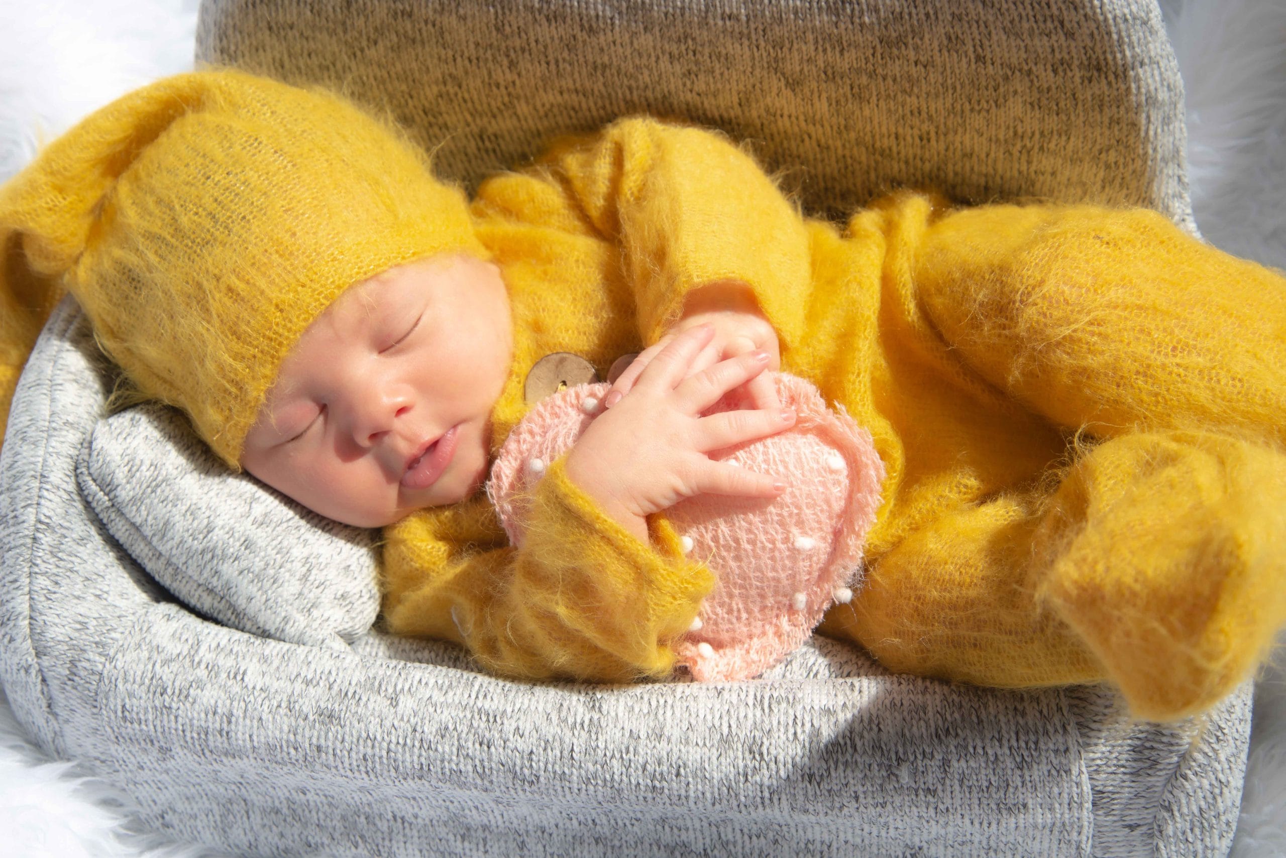 Sesión newborn profesional en Villa Alemana