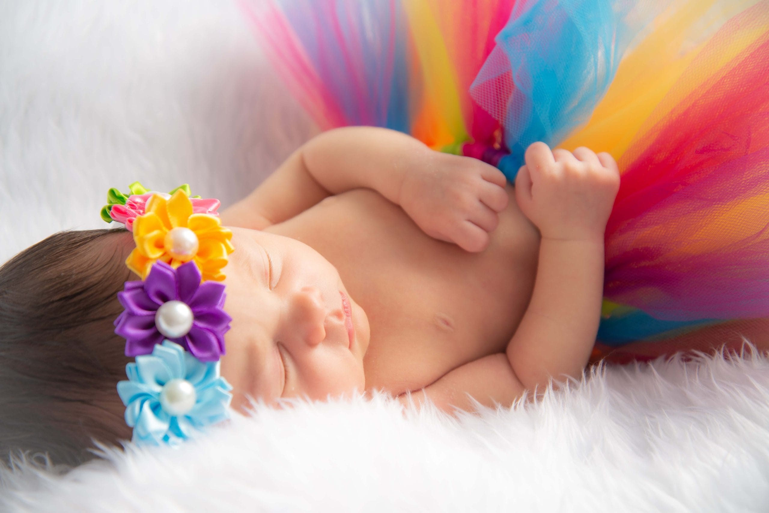 Fotografía newborn de recién nacido en Arrebol