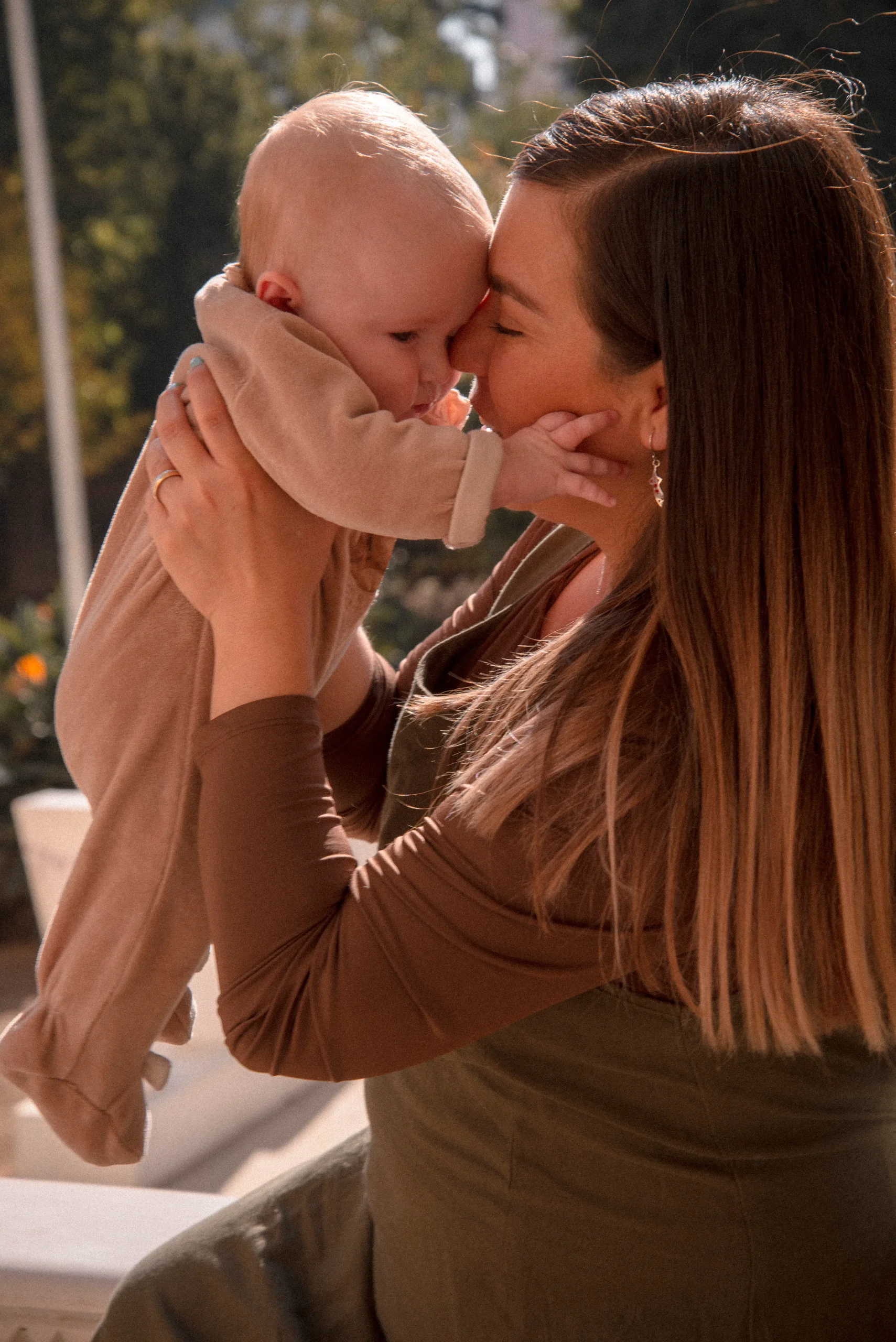 Fotografía madre e hijo en mini sesiones otoño Viña del Mar