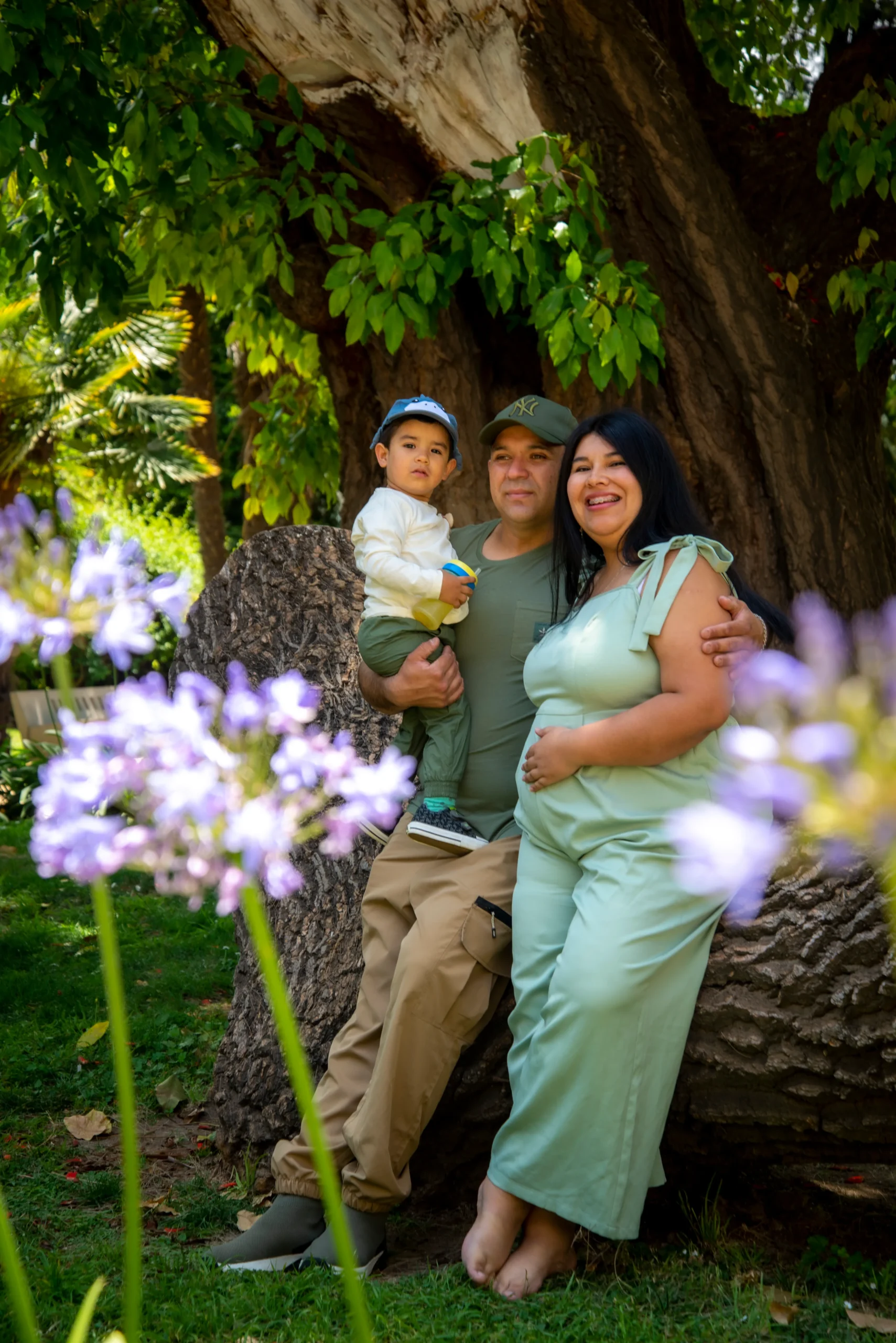 Sesión de fotografía familiar realizada por Arrebol Fotografía en Villa Alemana