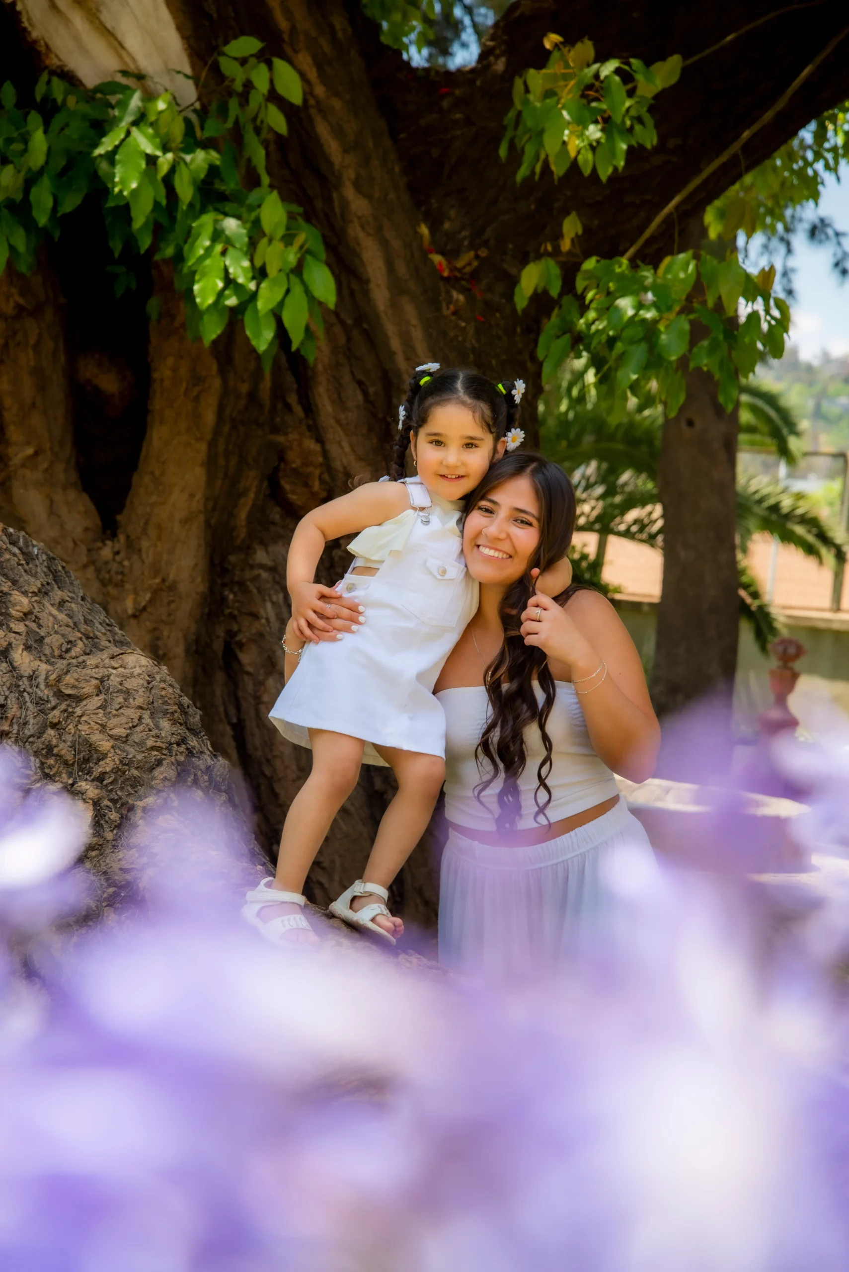 Sesiones familiares de primavera en Villa Alemana